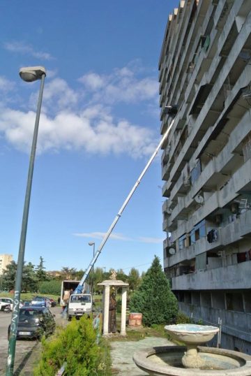 Addio alle Vele di Scampia