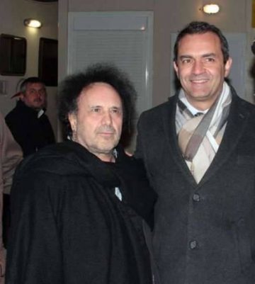 Enzo Avitabile con Luigi de Magistris